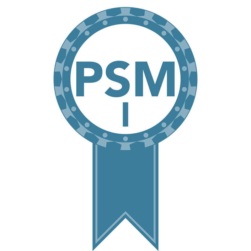 Professional Scrum Master I Logo PNG Vector  PNG