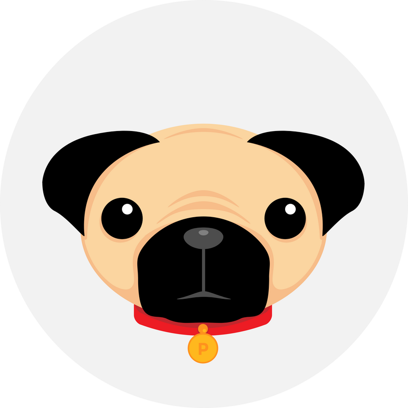 Pug/pugjs โลโก้ PNG Vector  PNG