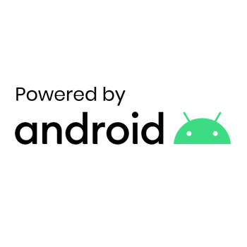 Powered By Android Логотип PNG Прозрачный