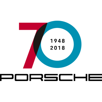 Porsche 70 Years Logo PNG