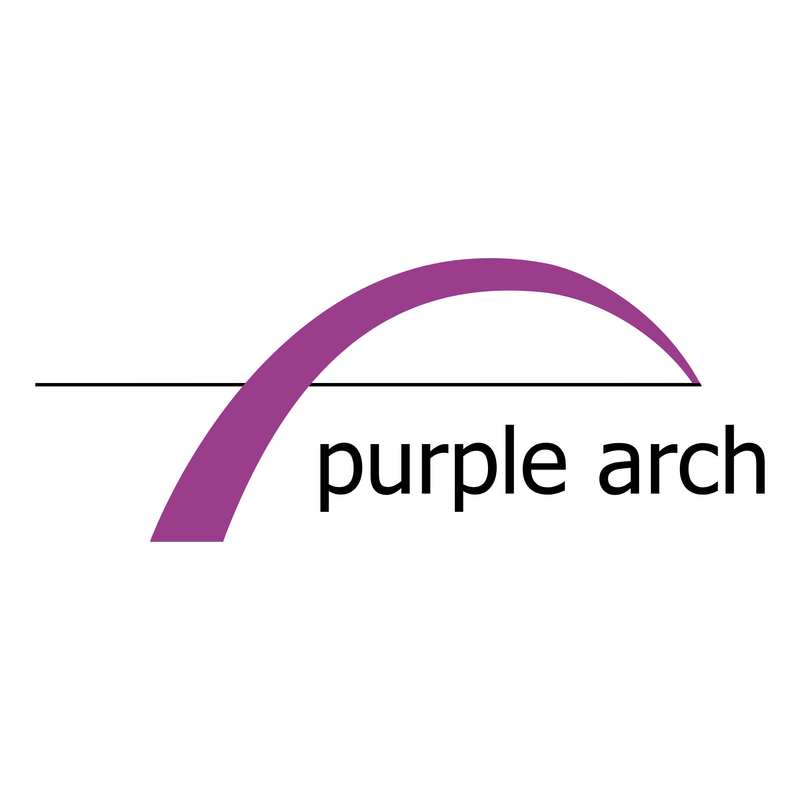 Purple Arch Logo PNG Vector  PNG