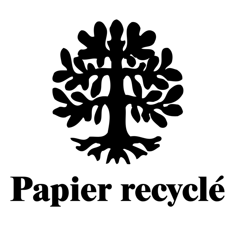 Papier Recycle 标志 PNG Vector  PNG