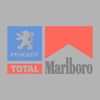 Peugeot Total Marlboro Team Logo PNG Transparente