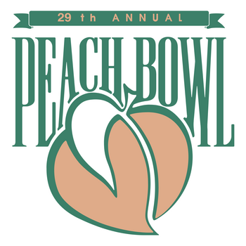 Peach Bowl Logotyp PNG