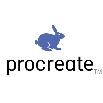 Procreate Лого PNG