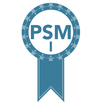 Professional Scrum Master I Logo PNG Priehľadné