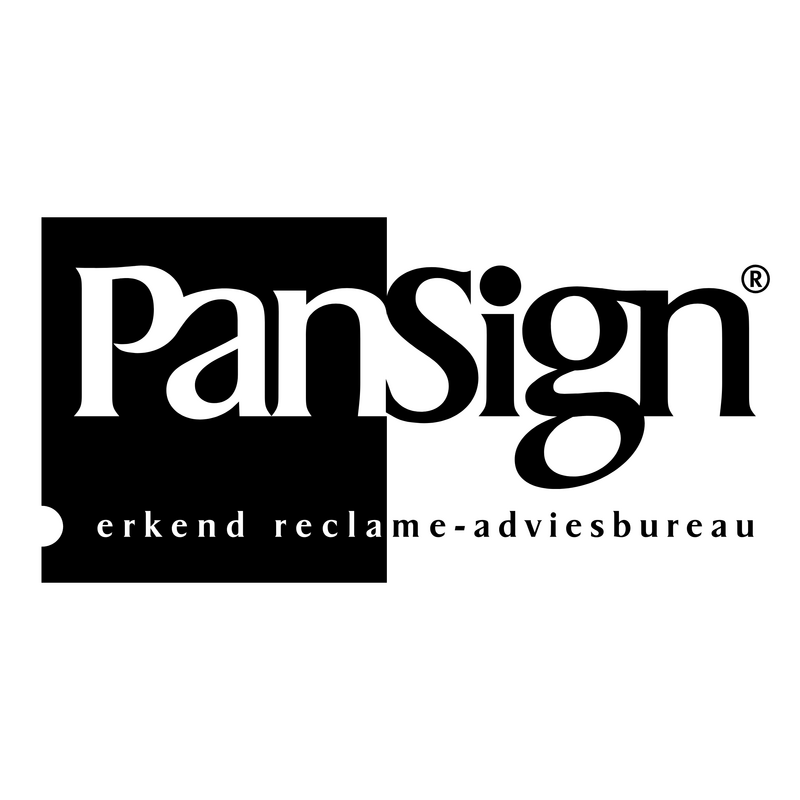 Pansign Reclame 标志 PNG Vector  PNG
