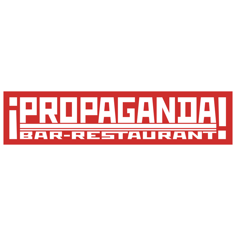 Propaganda Bar Restaurant Logo PNG Vector  PNG