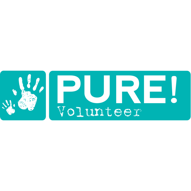Pure! Volunteer Logo PNG Vector  PNG