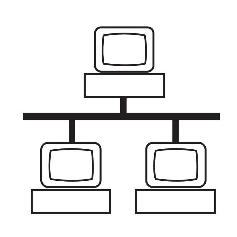 PC Network Logo PNG Vector, Icon Transparent