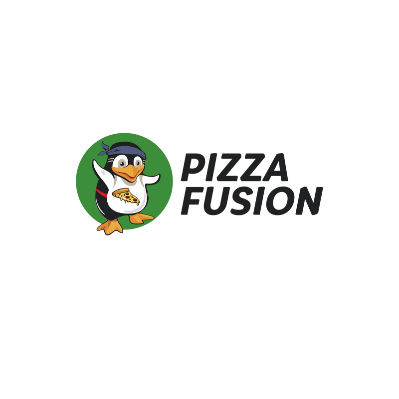 Pizza Fusion Logo PNG Vector  PNG