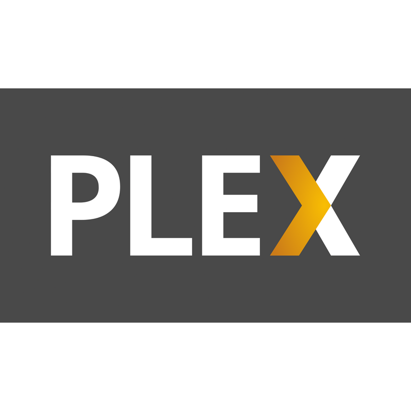 Plex White Logo PNG Vector  PNG