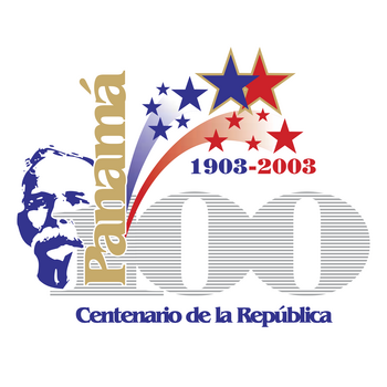Panama 100th Year Anniversary Logo PNG