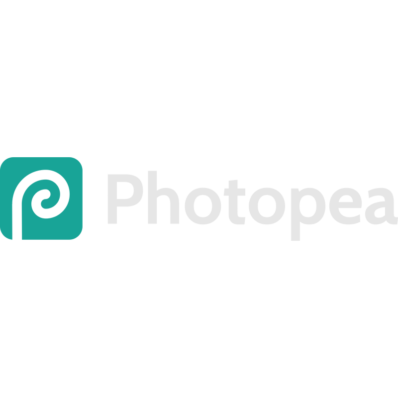 Photopea Wordmark Light Logo PNG Vector, Ikona