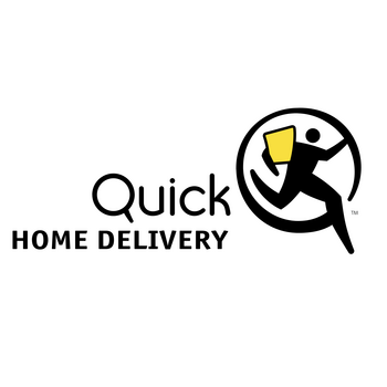 Quick Home Delivery 标志 PNG