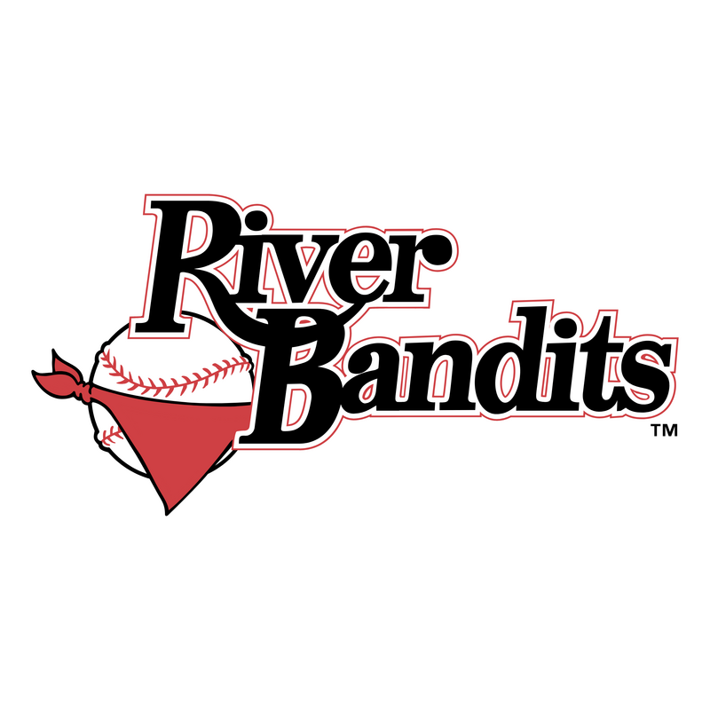 Quad City River Bandits 标志 PNG Vector  PNG
