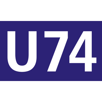 Rhine-Ruhr transit icons U74 Лого PNG