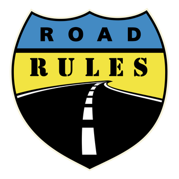 Road Rules 标志 PNG