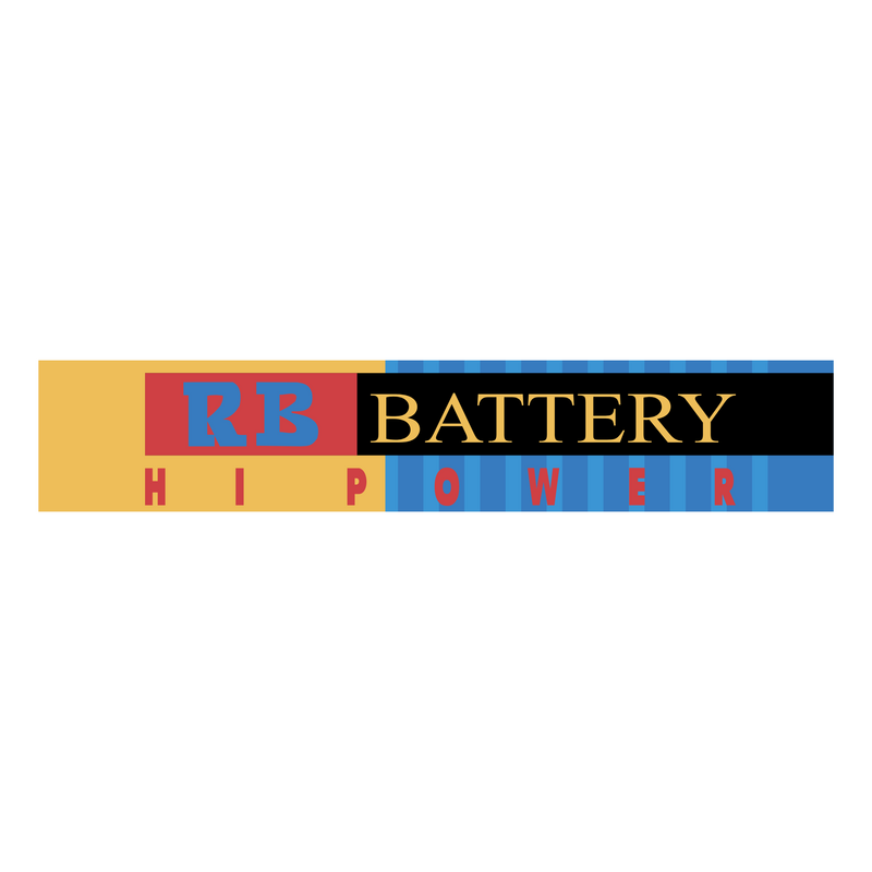 Rb Battery Logo PNG Vector, Icon