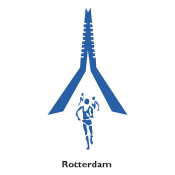 Rotterdam Marathon Logo PNG Trasparente