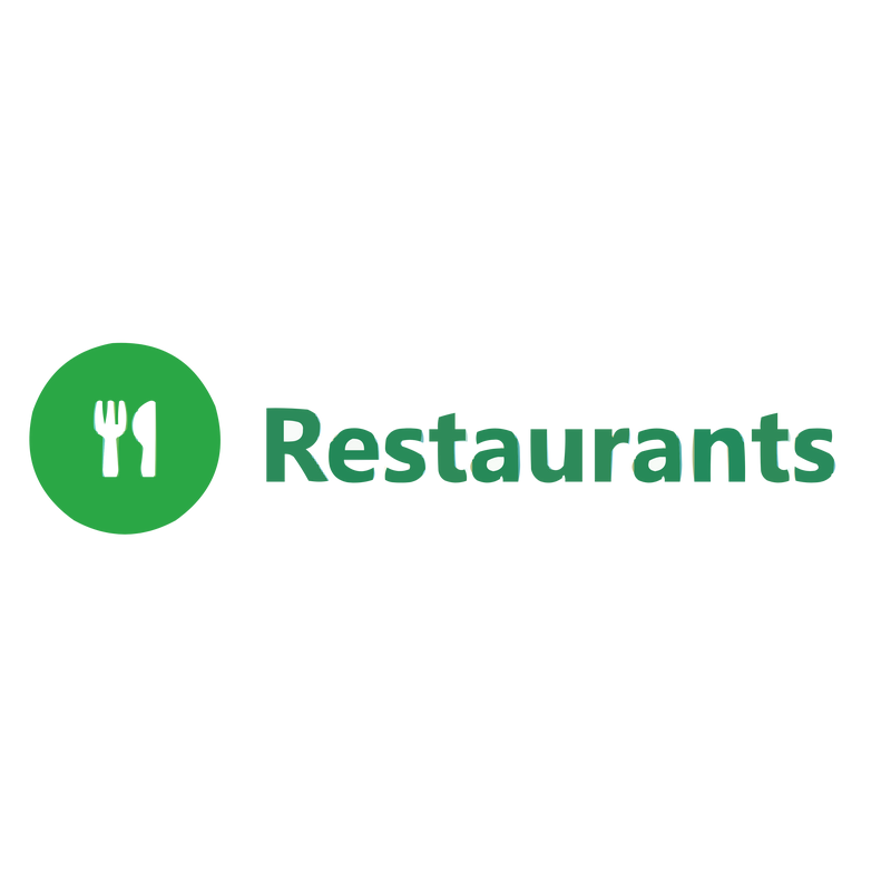 Restaurants Official Logo PNG Vector  PNG