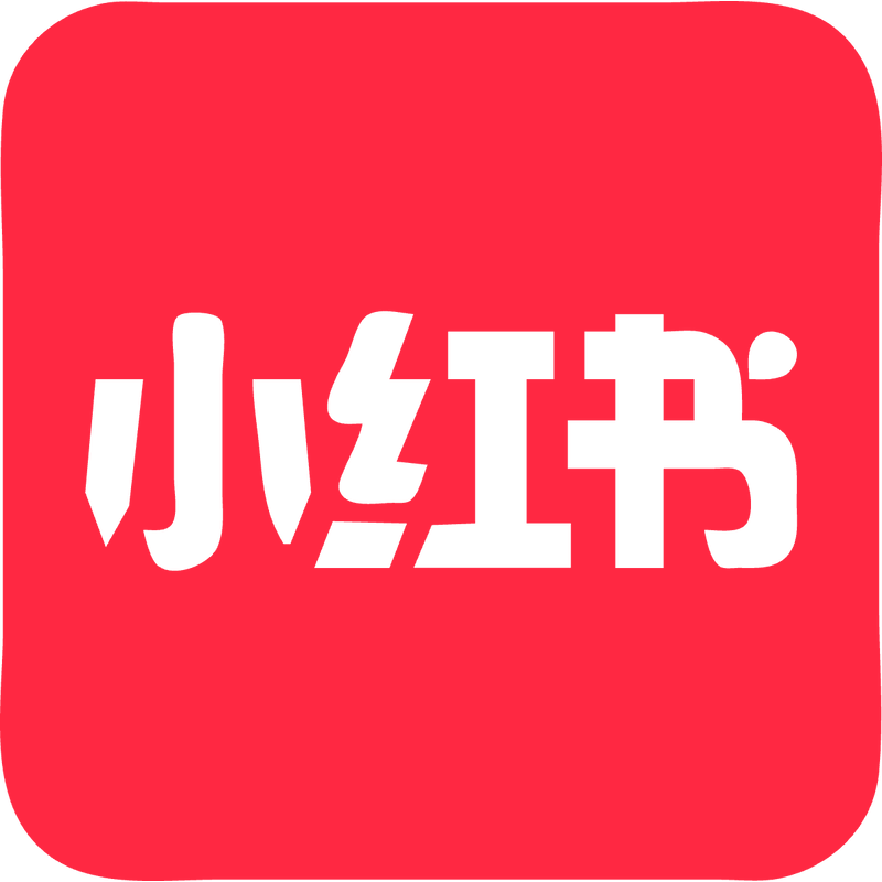 REDnote (Xiaohongshu) Logo PNG Vector  PNG
