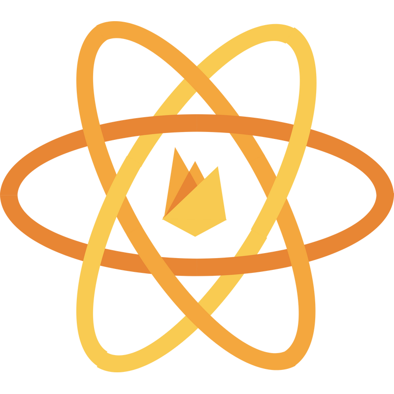 React Native Firebase 标志 PNG Vector  PNG