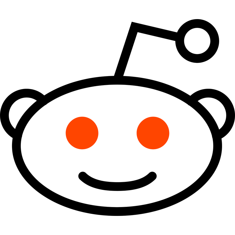 Reddit Icon Logo PNG Vector  PNG