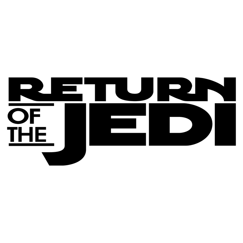 Return Of The Jedi Logotyp PNG Vector  PNG