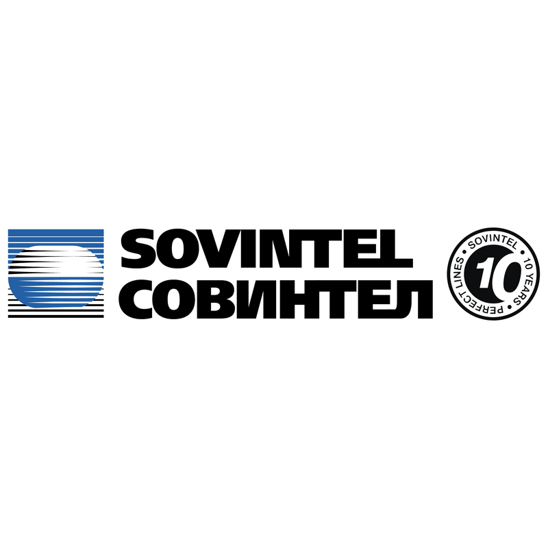 Sovintel 10 Years 标志 PNG Vector  PNG