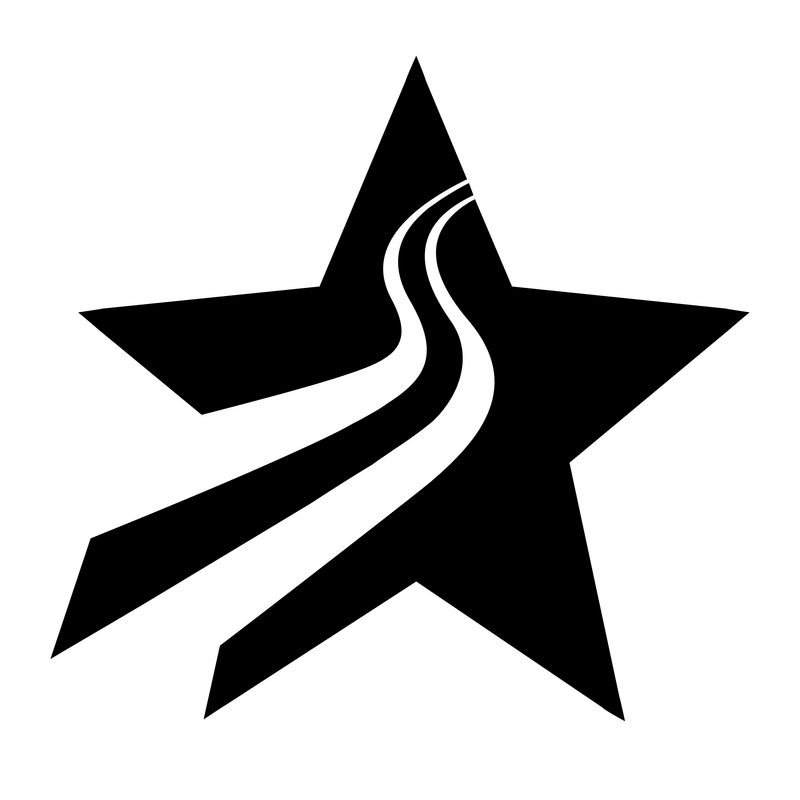 Silver Star Logo PNG Vector, Icon Transparent