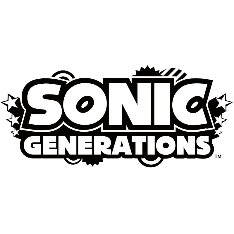Sonic Generations Logo PNG Vector  PNG