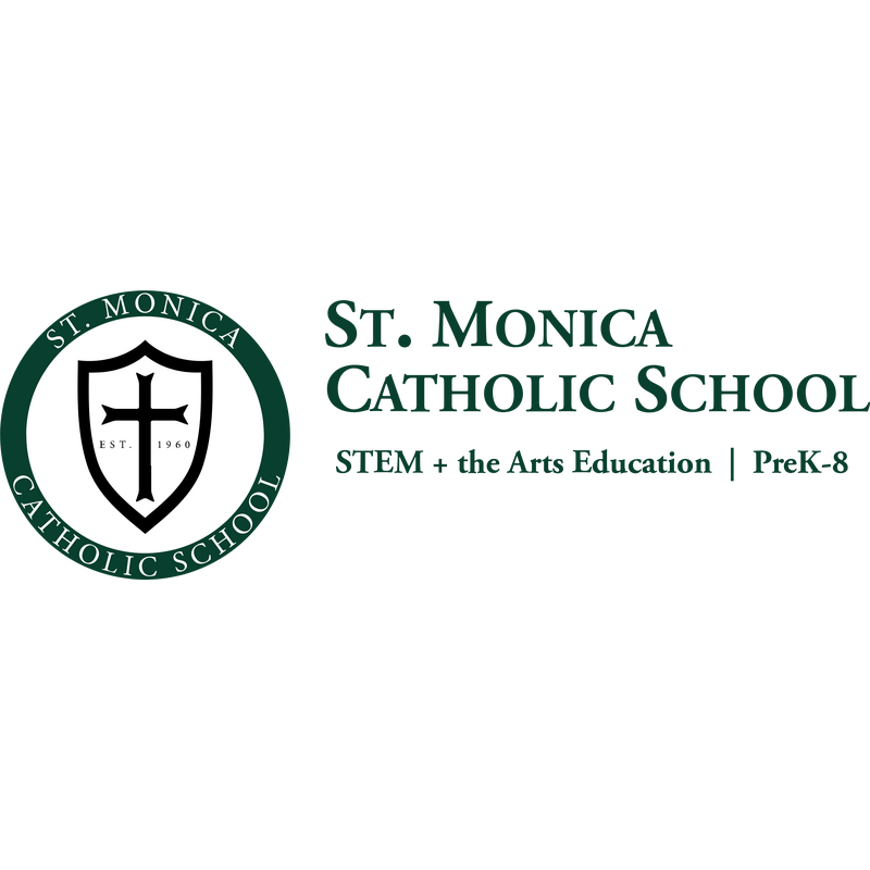 St. Monica Catholic School Logo PNG Vector  PNG