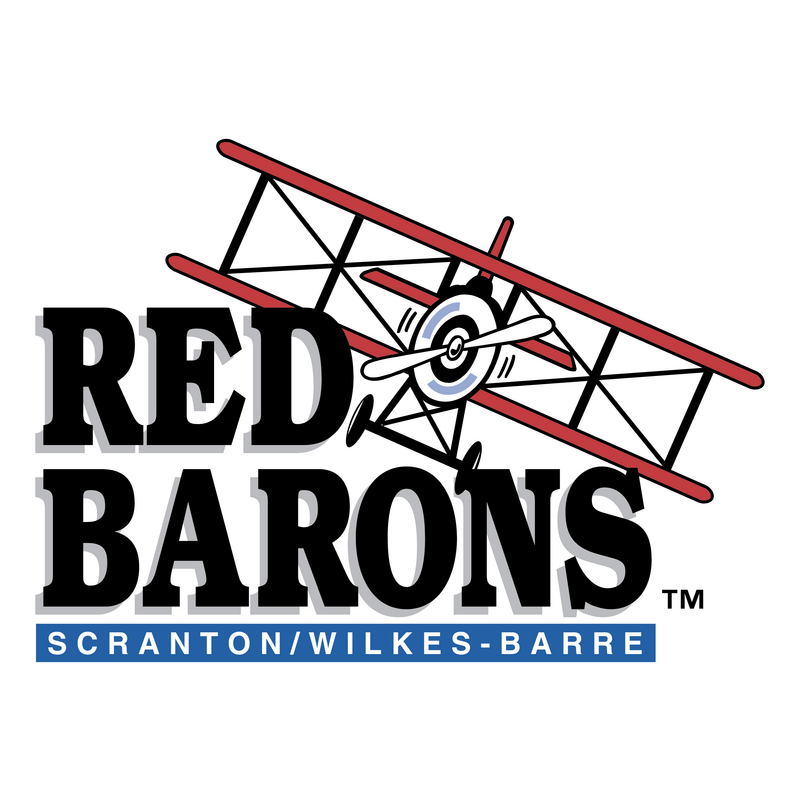 Scranton Wilkes Barre Red Barons Logo PNG Vector  PNG