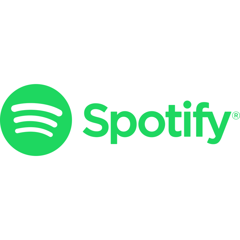 Spotify  With Text Logo PNG Vector  PNG