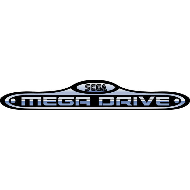 Sega Mega Drive 标志 PNG Vector  PNG