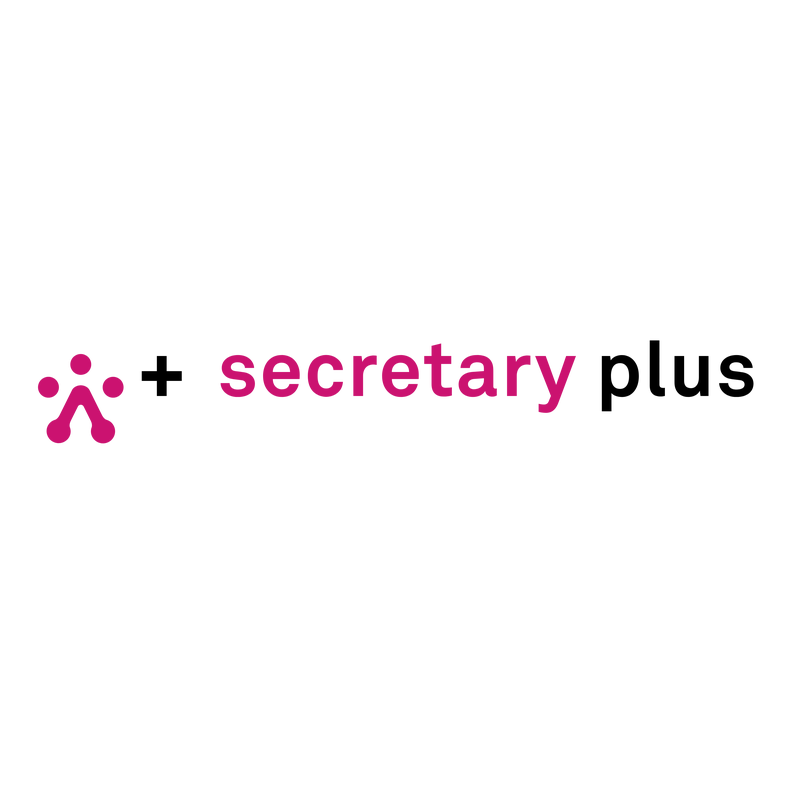Secretary Plus Logo PNG Vector  PNG