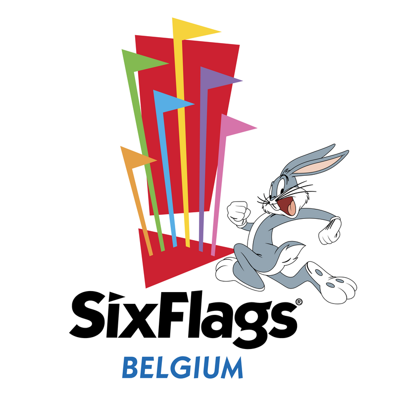 Six Flags Belgium Logo PNG Vector, Ikona
