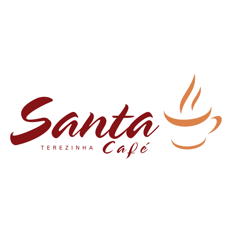 Santa Cafe Logo PNG Vector  PNG
