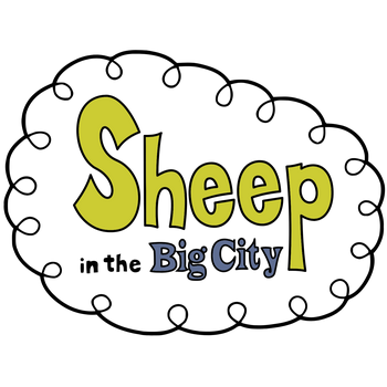 Sheep in the Big City Logo PNG