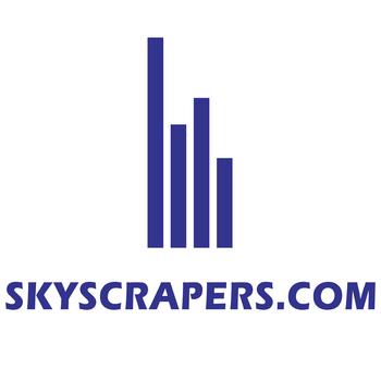 Skyscrapers.com 标志 PNG