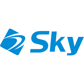Sky Logo PNG Průhledné