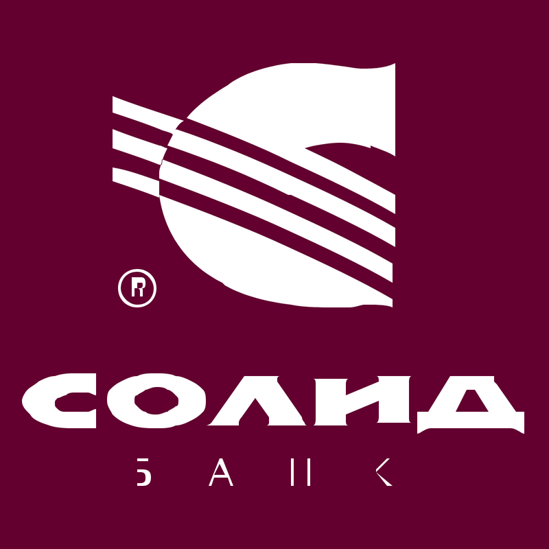 Solid Bank Logo PNG Vector, Icon Transparent