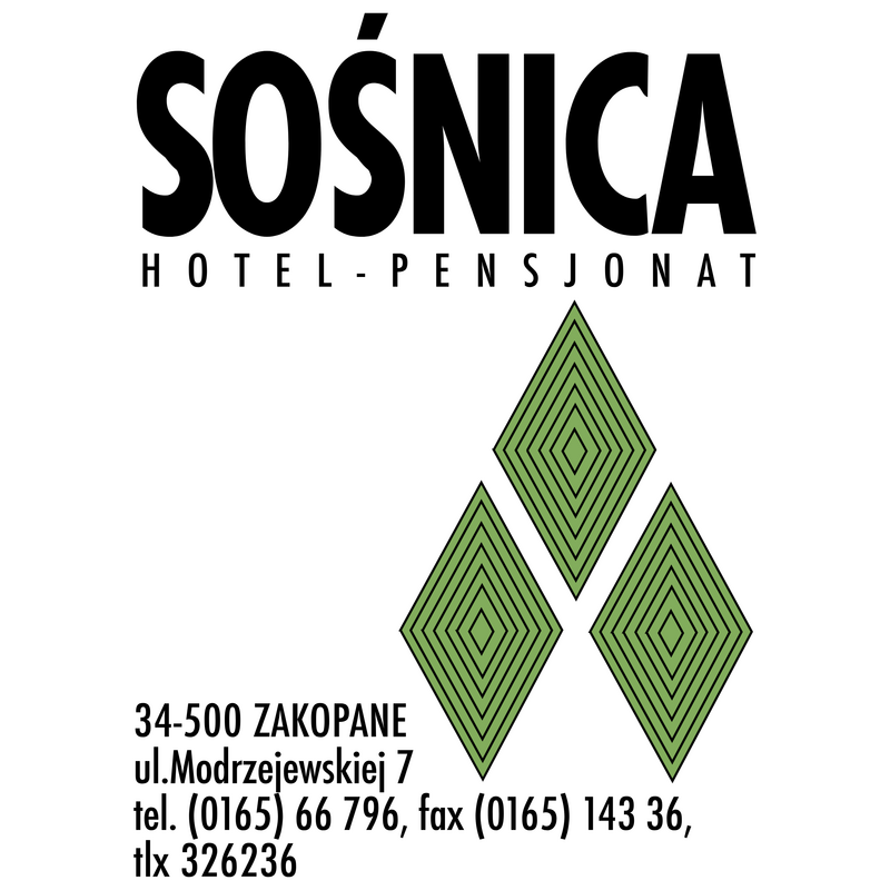 Sosnica Hotel Logo PNG Vector  PNG