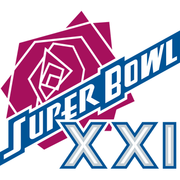 Super Bowl XXI Logo PNG
