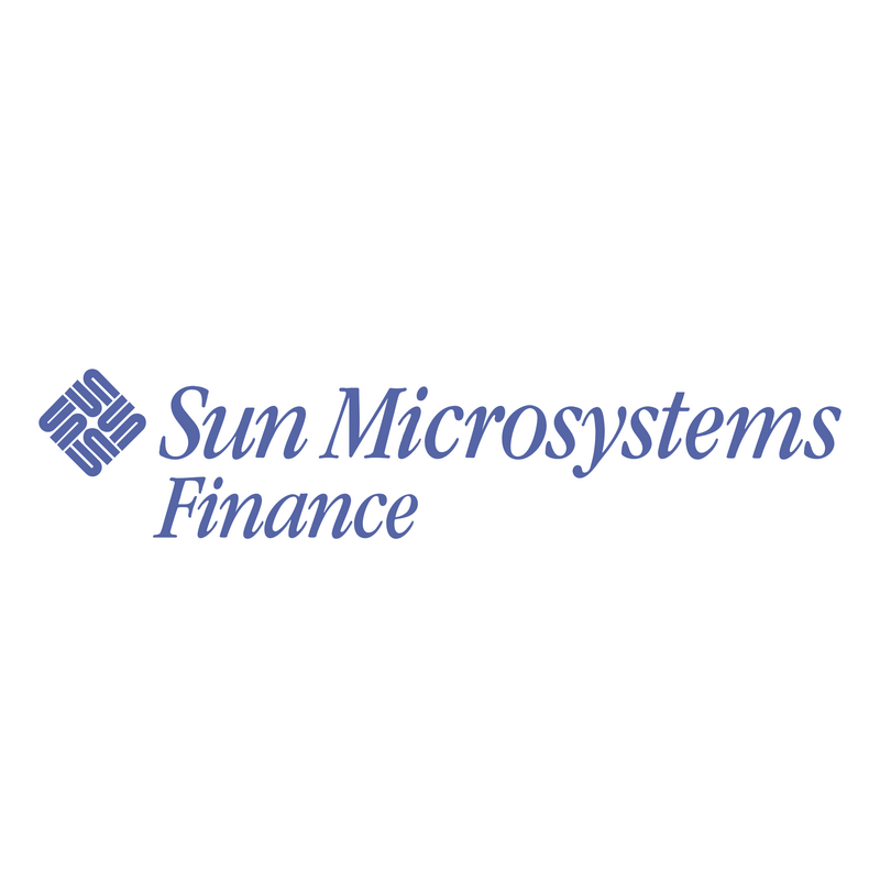 Sun Microsystems Finance Logo PNG Vector  PNG