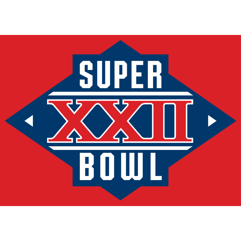 Super Bowl XXII Logo PNG Vector, Icon Transparent
