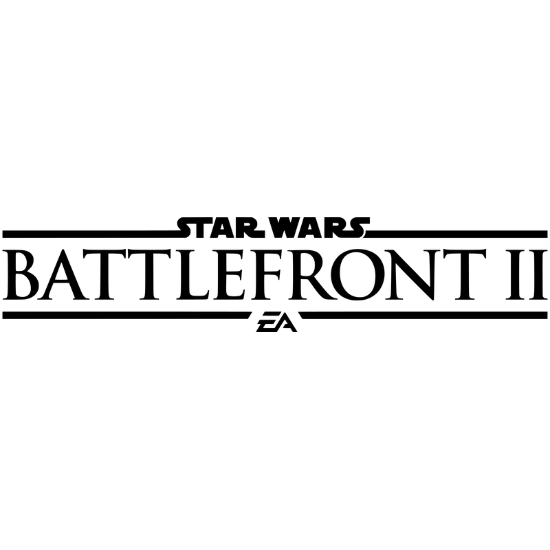 Star Wars Battlefront II Logo PNG Vector  PNG
