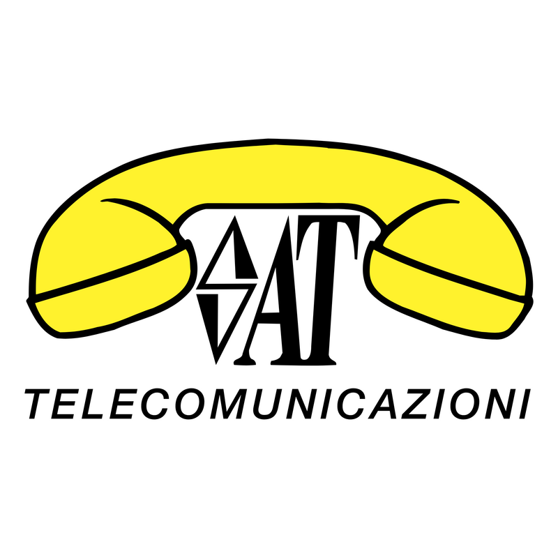 Sat Telecomunicazioni Logo PNG Vector  PNG