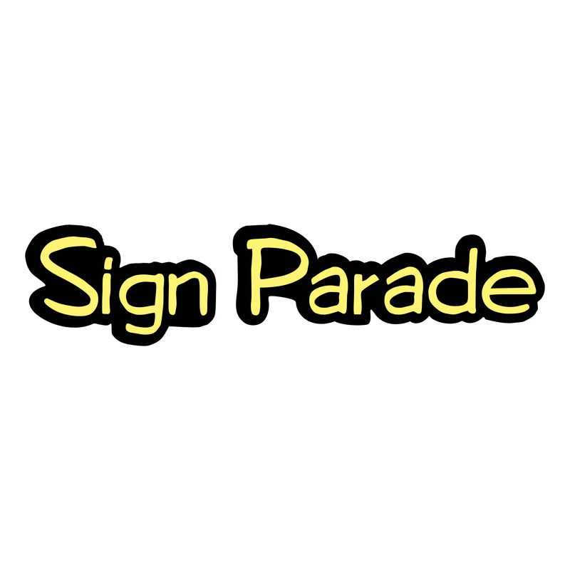 Sign Parade Logo PNG Vector  PNG